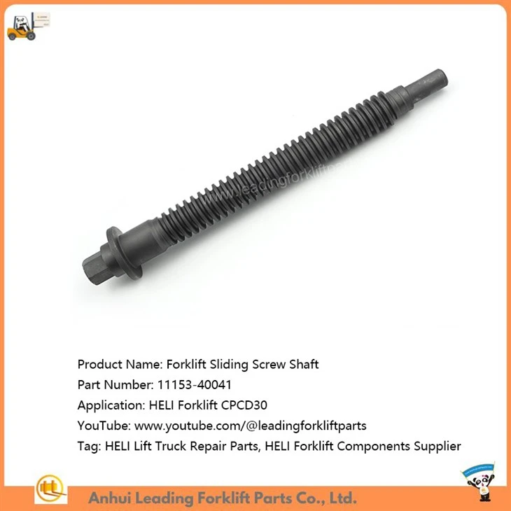 Forklift Sliding Screw Shaft